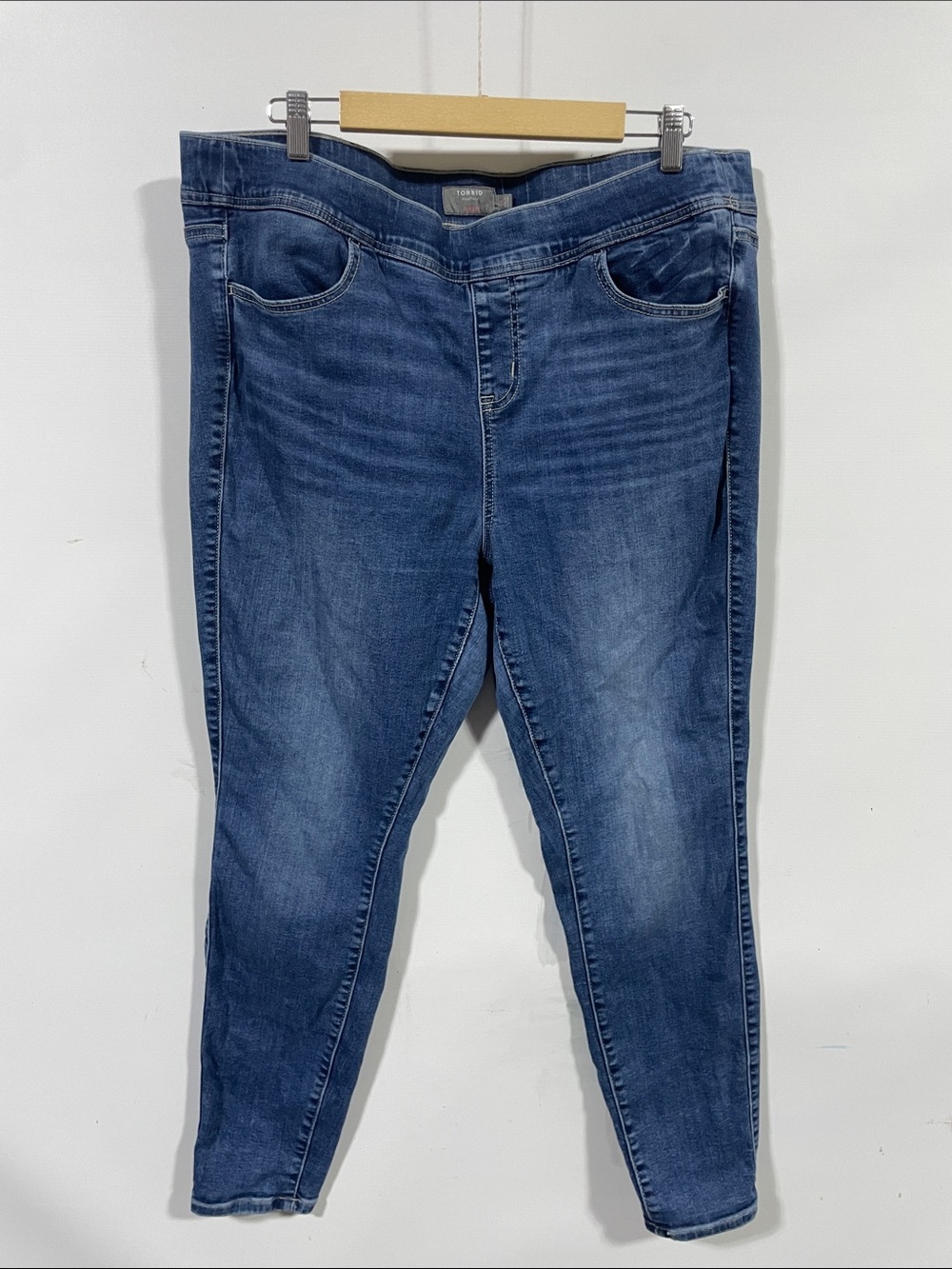 torrid Blue Stretch Skinny Jeggings